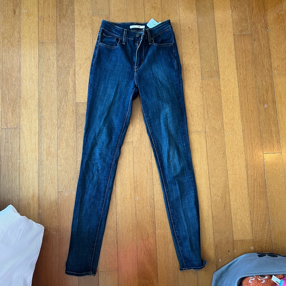LEVIS 721 High Rise Skinny Sz 26